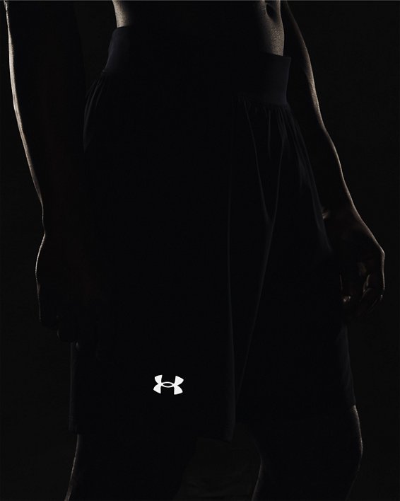Men's UA Speedpocket 9'' Shorts, Black, pdpMainDesktop image number 4